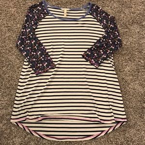 Matilda Jane 3/4 Sleeve Baseball Shirt